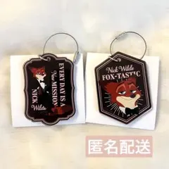 ズートピア2 ニック アクリルキーホルダー 2種セット