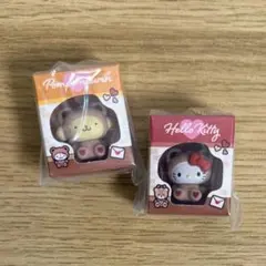 キティ ポムポムプリン サンリオ ミニチュアパッケージコレクション 2点セット