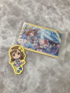 国木田花丸 ステッカー ウエハースカード