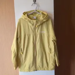 mont-bell キッズアウター 120 イエロー　ウィンドブレーカー