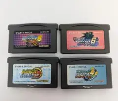 【動作確認済】 ロックマンエグゼ 4本セット（4.5、5、6、バトルチップGP）
