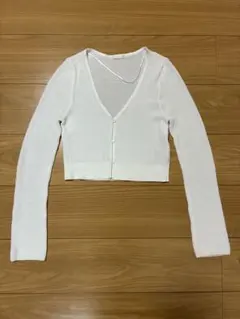 GU カーディガン　白