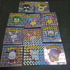 サンリオキャラクターズマン シール １１枚セット ポムポムプリン