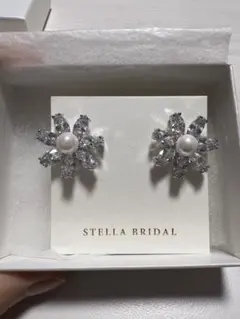 STELLA BRIDAL♡フラワーイヤリング