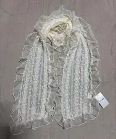 新品☆ レストローズ のレースフリルストールのサムネイル