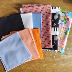 【11月16日まで出品】はぎれ 9種セット 手芸 ハンドメイド 生地