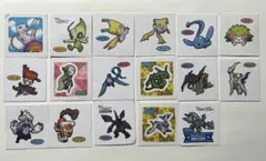 ポケモンデコキャラシール 伝説・幻ポケモンまとめ売り