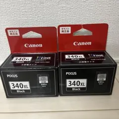 Canon 純正インクカートリッジ BC-340XL ブラック　2個のサムネイル