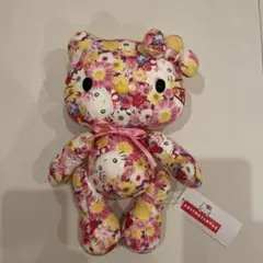 【最終値下げ】コットンフラワー柄キティーちゃん