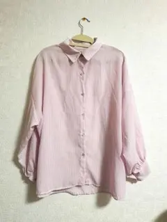 シアーシャツ 長袖