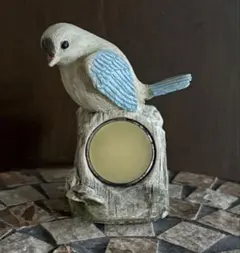 即発送 鳥オーナメント 鳥オブジェ ガーデンオーナメント 動物オブジェ 青い鳥