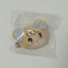 mikko ラテ ぬいぐるみ前髪クリップ latte ガチャガチャ