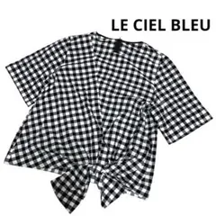 LE CIEL BLEU ルシェルブルー　半袖　シャツ　コットン　リネンのサムネイル