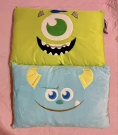 モンスターズインク 枕　リバーシブル　2点のサムネイル