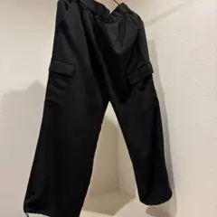 GLOBAL WORK ブラック カーゴパンツ M