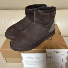 UGG　ムートンブーツ　24cm　ブラウン系