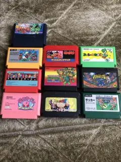 ファミコンソフト全10本