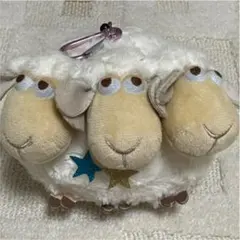 トイストーリー　ポーピープ　羊　ぬいぐるみリール付きパスケース