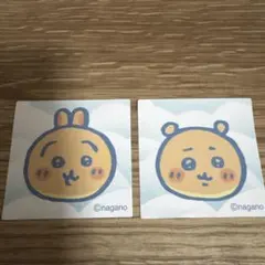 ちいかわおたべステッカー 京都 限定 シール ちいかわ　うさぎセット