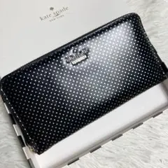 未使用✨ ケイトスペード ロングウォレット ドット柄のサムネイル
