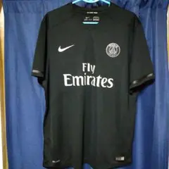 Nike パリ・サンジェルマン ブラックシャツ XL