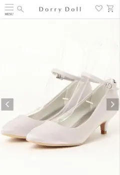 Dorry Doll シンプルローヒールパンプス