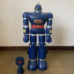 野村【鉄人28号 No.2 ブリキ電動歩行 動作不良】当時物TIN TOY 箱無