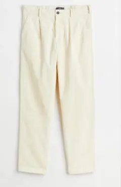 Ｈ＆М　コーデュロイ パンツ　アイボリー