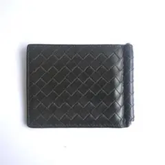 BOTTEGA VENETA イントレチャート マネークリップ ダークブラウンのサムネイル