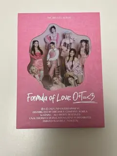 TWICE Formula of Love: O+T=<3 アルバム
