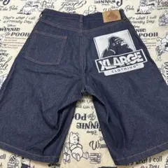 XLARGE デニムショートパンツ 32インチのサムネイル