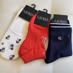 新品未使用 ラルフローレンソックスセット‼️