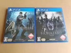 バイオハザード4&6 PS4 プレイステーション4 プレステ4