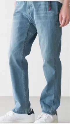 【美品】GRAMICCI グラミチ　ニューナローデニムパンツ ジャストカットM