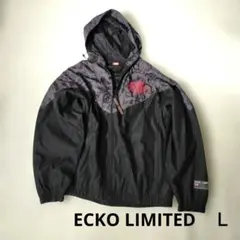 エコーアンリミテッド　ECKO UNLTD. ナイロンジャケット 刺繍 L