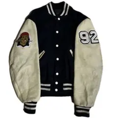 Vintage スタジャン　ワッペン　90s アメリカ製　アメカジ　短丈