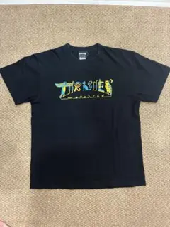 THRASHER エジプト柄 プリントTシャツ ブラックのサムネイル