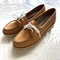 【ROCKPORT】ロックポート　軽量　本革　ローファー　24.5cm