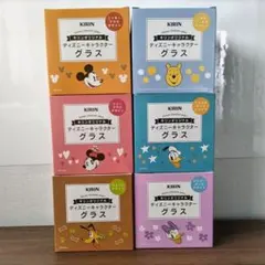 KIRIN ディズニーキャラクターグラス 6個セット