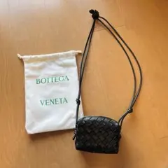 【美品未使用】ボッテガヴェネタ キャンディーループ カメラバッグ ブラック