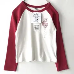 UNIQLO GIRLS ピーナッツ UT スヌーピー長袖T 赤　新品未使用