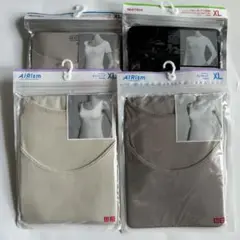 HEATTECH & AIRism タンクトップ ネックT長袖 半袖 4点