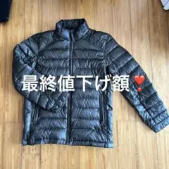 ダークグレー Mサイズ ダウンジャケット