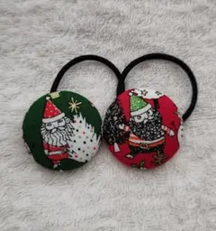 クルミボタンヘアゴム