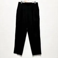 GU【XL】麻入りテパードパンツ ゆるだぼ バックウエストゴム 大きいサイズのサムネイル