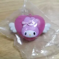 マイメロディ ハート型ライトキーホルダー未開封