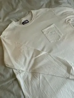 THE NORTH FACE ポケット付きロンTシャツ M パープルレーベル