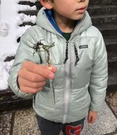 Denim Dungaree フード付きジャケット 130