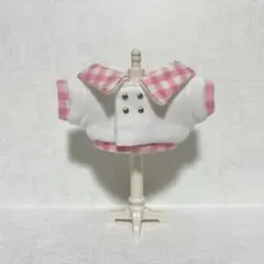 10cm、11cm ぬい 服 セーラージャケット　ピンク
