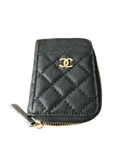 CHANEL ブラック キルティング フラグメントケース　ノベルティ